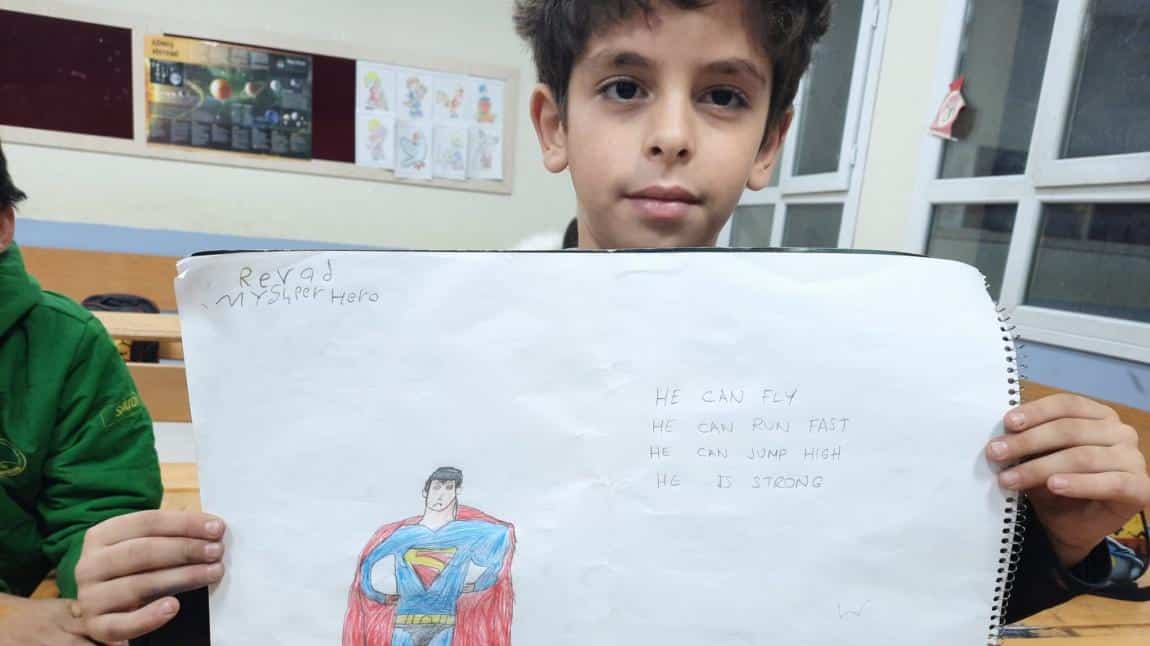 İNGİLİZCE DERSİ ''MY SUPERHERO